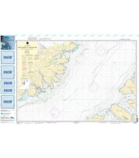 NOAA Chart 16576 Shelikof Strait-Cape Nukshak to Dakavak Bay