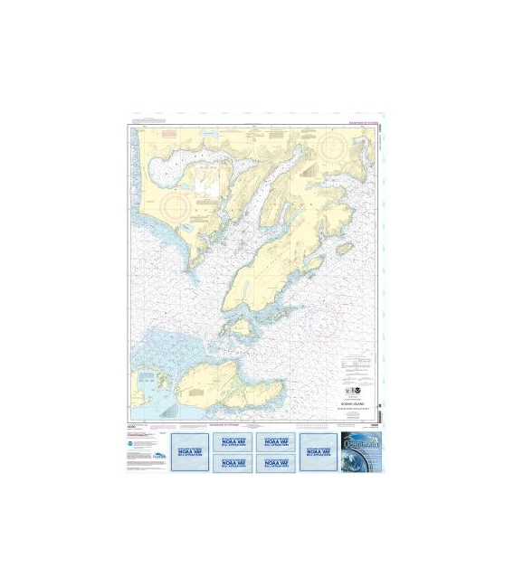 NOAA Chart 16590 Kodiak Island Sitkinak Strait and Alitak Bay