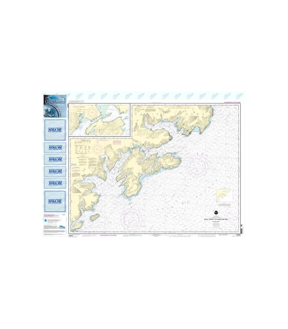 NOAA Chart 16592 Kodiak Island Gull Point to Kaguyak Bay - Sitkalidak Passage