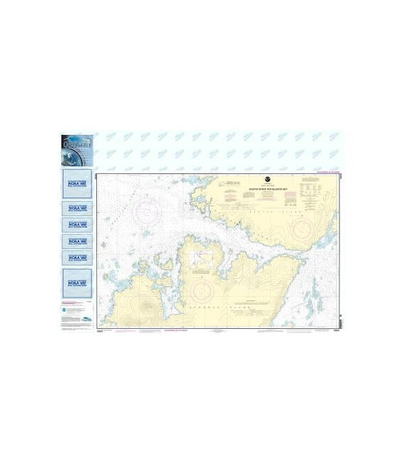 NOAA Chart 16605 Shuyak Strait and Bluefox Bay