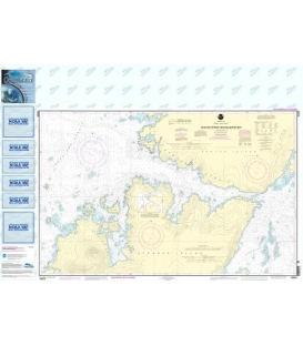 NOAA Chart 16605 Shuyak Strait and Bluefox Bay