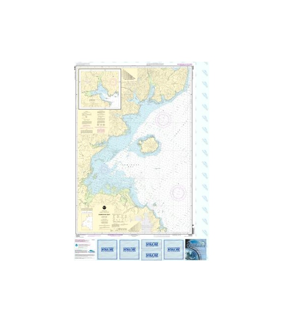 NOAA Chart 16648 Kamishak Bay - lliamna Bay