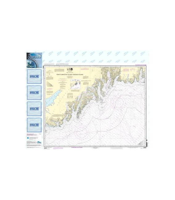 NOAA Chart 16680 Point Elrington to East Chugach Island
