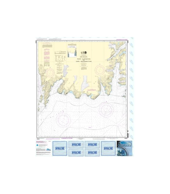 NOAA Chart 16683 Point Elrington to Cape Resurrection