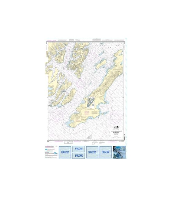 NOAA Chart 16701 Prince William Sound-western entrance