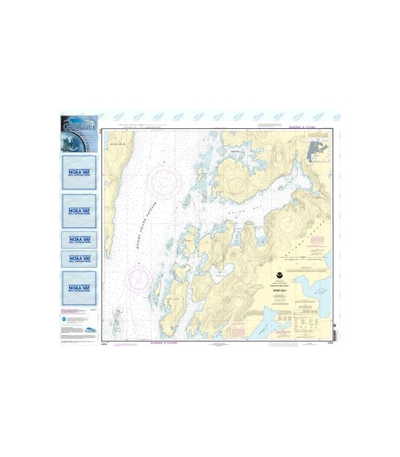 NOAA Chart 16704 Drier Bay, Prince William Sound