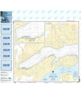 NOAA Chart 16706 Passage Canal incl. Port of Whittier - Port of Whittier