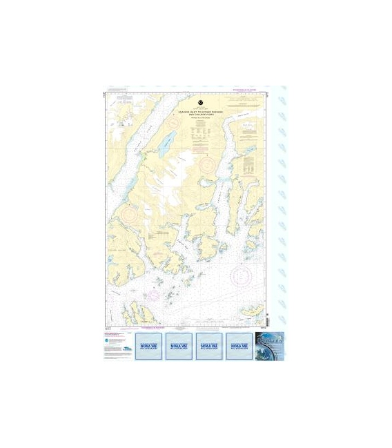 NOAA Chart 16712 Unakwik Inlet to Esther Passage and College Fiord