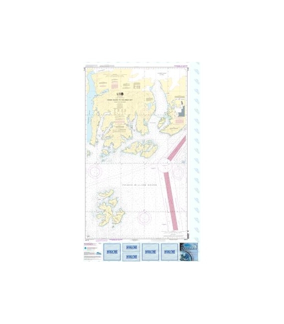 NOAA Chart 16713 Naked Island to Columbia Bay