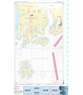 NOAA Chart 16713 Naked Island to Columbia Bay