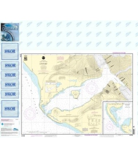 NOAA Chart 16762 Lituya Bay - Lituya Bay Entrance