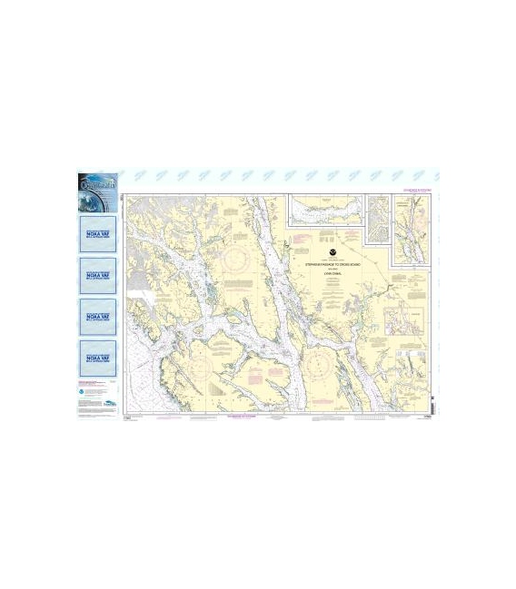 NOAA Chart 17300 Stephens Passage to Cross Sound, including Lynn Canal