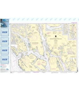 NOAA Chart 17300 Stephens Passage to Cross Sound, including Lynn Canal