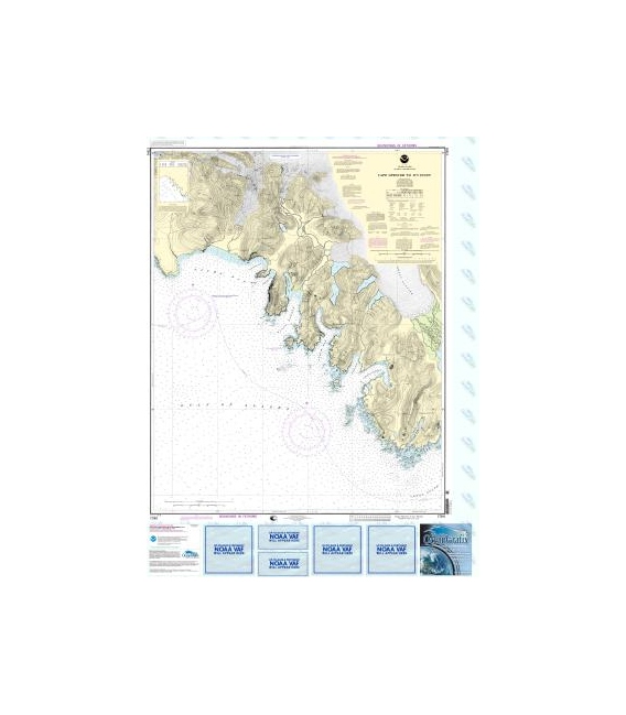 NOAA Chart 17301 Cape Spencer to Icy Point