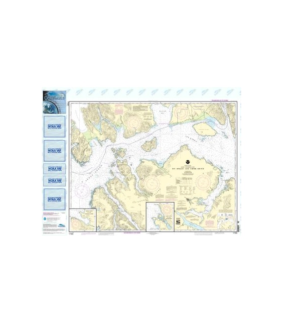 NOAA Chart 17302 Icy Strait and Cross Sound - Inian Cove - Elfin Cove