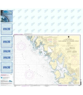 NOAA Chart 17321 Cape Edward to Lisianski Strait, Chichagof Island