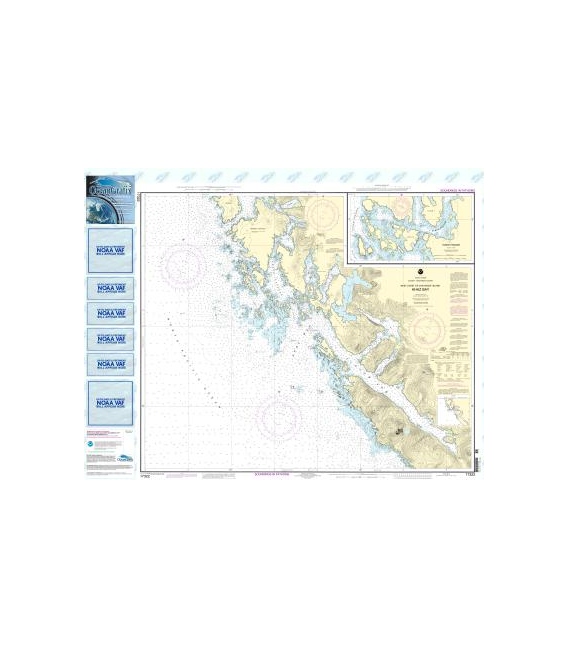 NOAA Chart 17322 Khaz Bay, Chichagof Island Elbow Passage