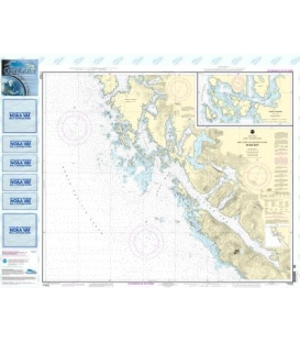 NOAA Chart 17322 Khaz Bay, Chichagof Island Elbow Passage