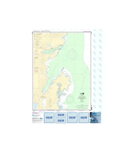 NOAA Chart 17331 Chatham Strait Ports Alexander, Conclusion, and Armstrong