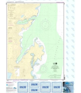 NOAA Chart 17331 Chatham Strait Ports Alexander, Conclusion, and Armstrong