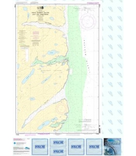 NOAA Chart 17333 Ports Herbert, Walter, Lucy and Armstrong