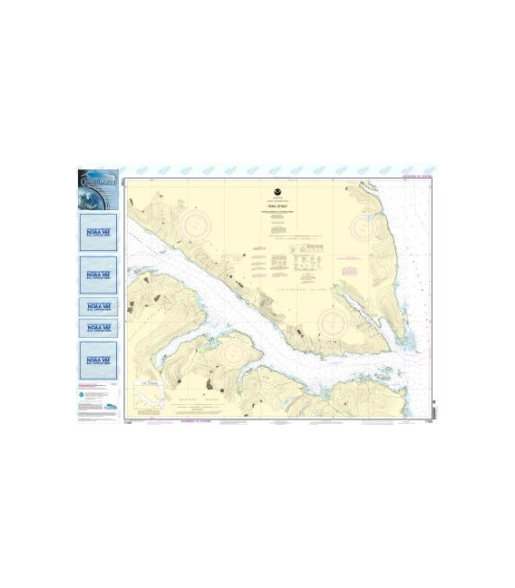 NOAA Chart 17338 Peril Str.-Hoonah Snd. to Chatham Str.