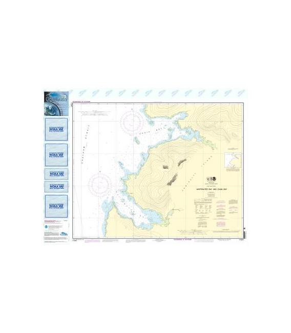 NOAA Chart 17341 Whitewater Bay and Chaik Bay, Chatham Strait
