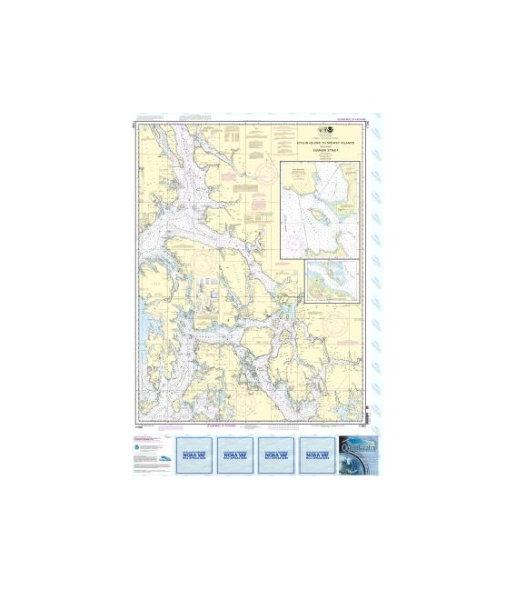 NOAA Chart 17360 Etolin Island to Midway Islands, including Sumner Strait - Holkham Bay - Big Castle Island