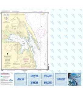 NOAA Chart 17362 Gambier Bay, Stephens Passage