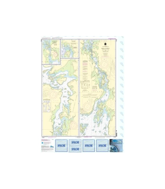 NOAA Chart 17372 Keku Strait-Monte Carlo Island to Entrance Island - The Summit - Devils Elbow