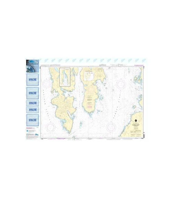 NOAA Chart 17386 Sumner Strait-Southern part