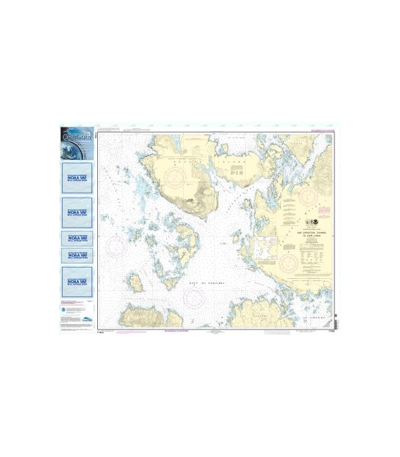 NOAA Chart 17404 San Christoval Channel to Cape Lynch
