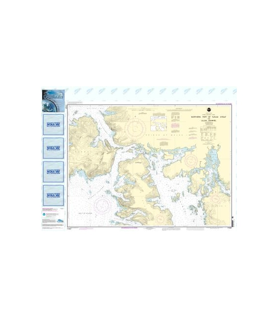 NOAA Chart 17407 Northern part of Tlevak Strait and Uloa Channel
