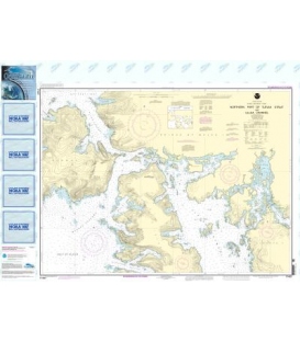 NOAA Chart 17407 Northern part of Tlevak Strait and Uloa Channel
