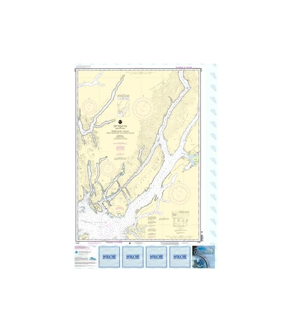 NOAA Chart 17427 Portland Canal - Dixon Entrance to Hattie I.