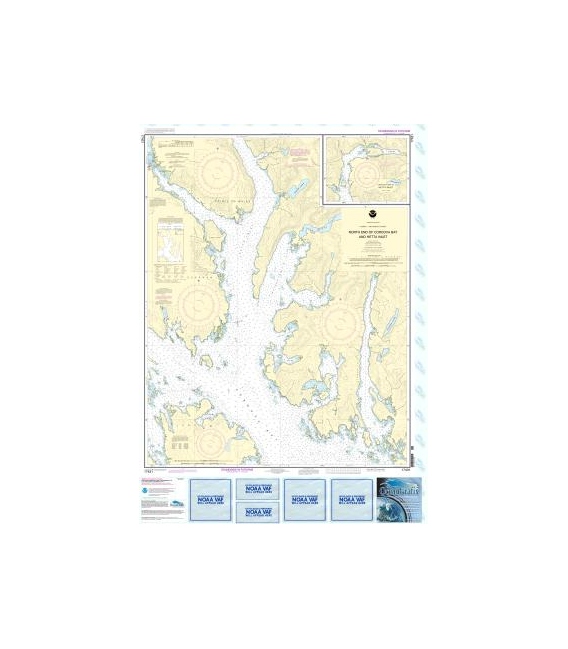 NOAA Chart 17431 N. end of Cordova Bay and Hetta Inlet