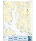NOAA Chart 17431 N. end of Cordova Bay and Hetta Inlet