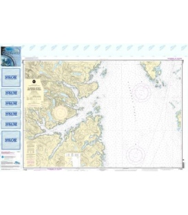 NOAA Chart 17432 Clarence Strait and Moira Sound