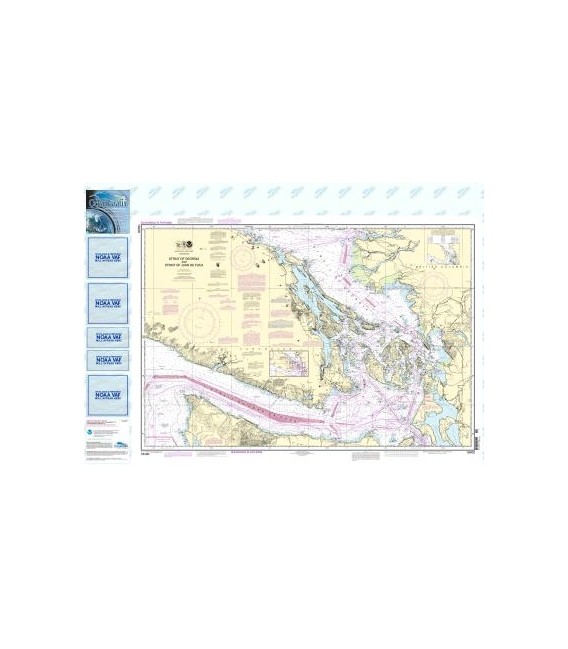 NOAA Chart 18400 Strait of Georgia and Strait of Juan de Fuca