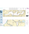 NOAA Chart 18447 Lake Washington Ship Canal and Lake Washington