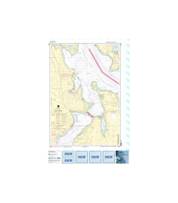 NOAA Chart 18477 Puget Sound-Entrance to Hood Canal