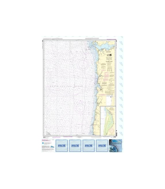 NOAA Chart 18520 Yaquina Head to Columbia River - Netarts Bay