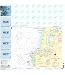 NOAA Chart 18588 Coquille River Entrance