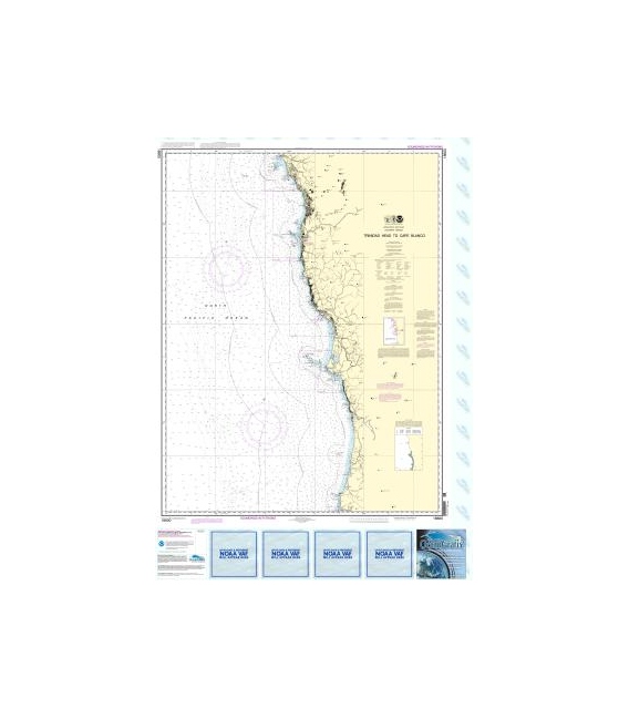 NOAA Chart 18600 Trinidad Head to Cape Blanco