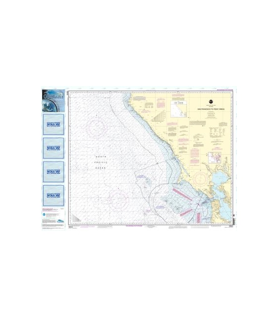 NOAA Chart 18640 San Francisco to Point Arena