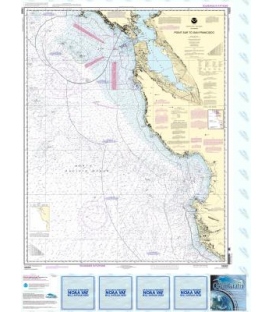 NOAA Chart 18680 Point Sur to San Francisco