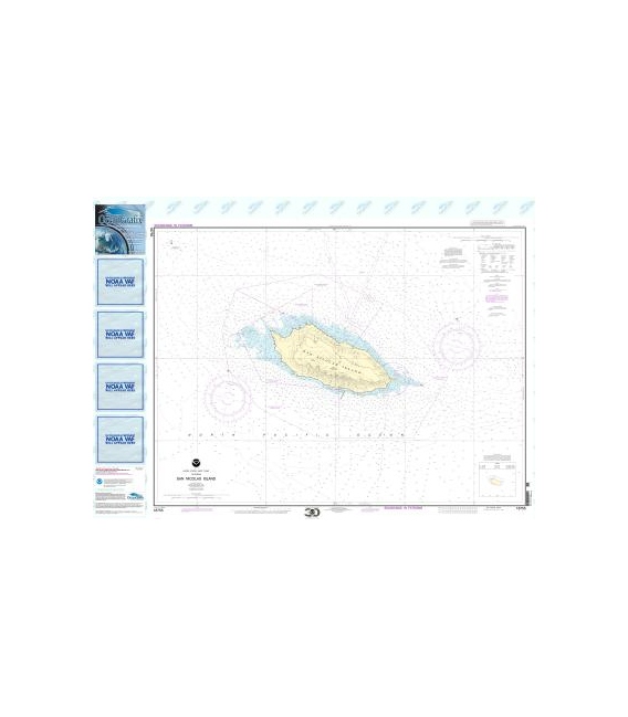 NOAA Chart 18755 San Nicolas Island
