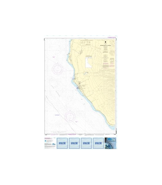 NOAA Chart 19348 Approaches to Lahaina, Island of Maui