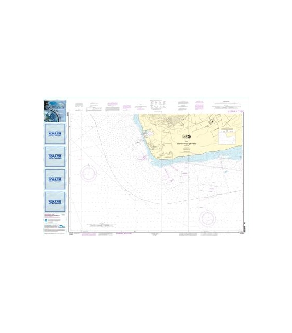 NOAA Chart 19362 South Coast of O&lsquo - ahu Kalaeloa