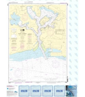 NOAA Chart 19366 Pearl Harbor Oahu South Coast